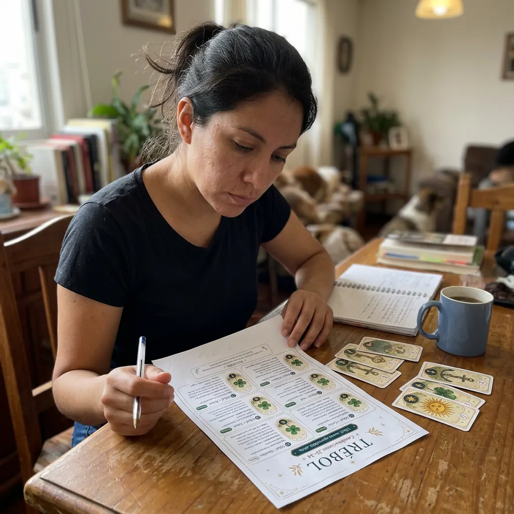 Étude du Lenormand avec le guide